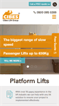 Mobile Screenshot of platformlifts.co.uk